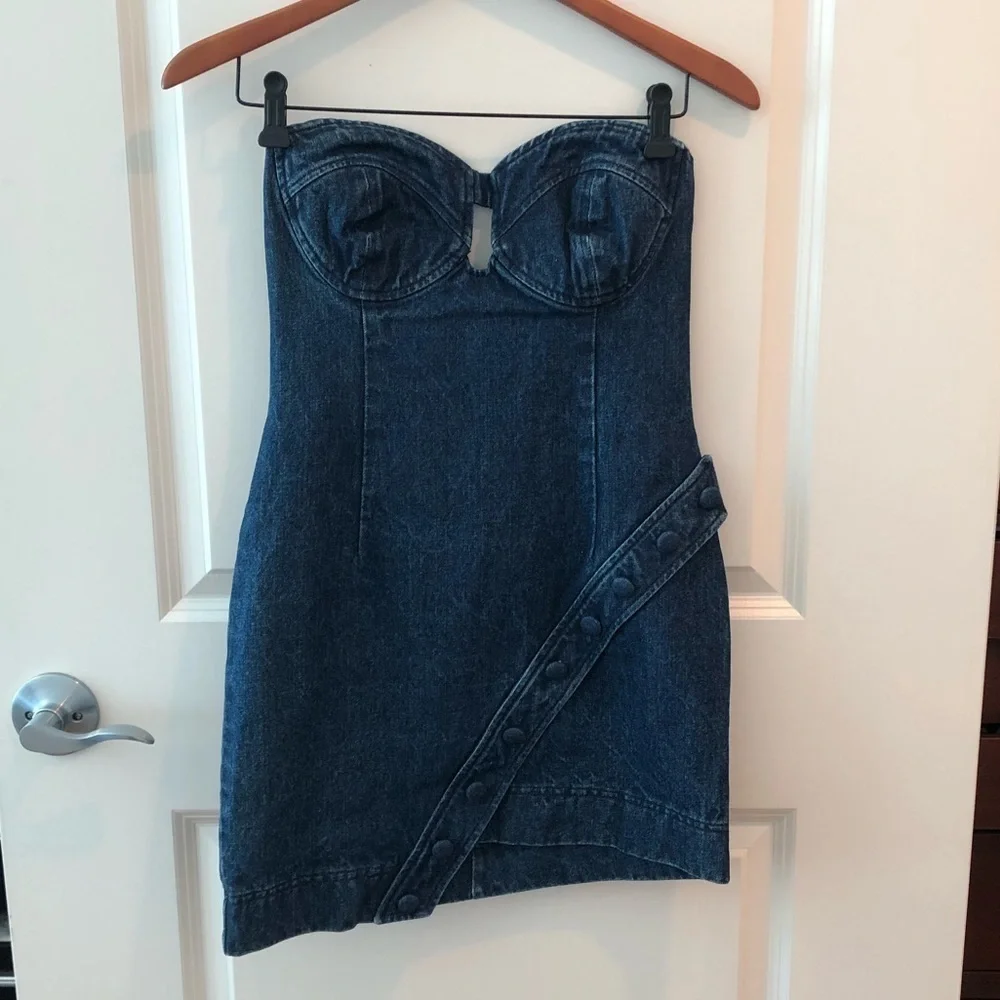 Kendall + Kylie Denim Mini Dress Size S